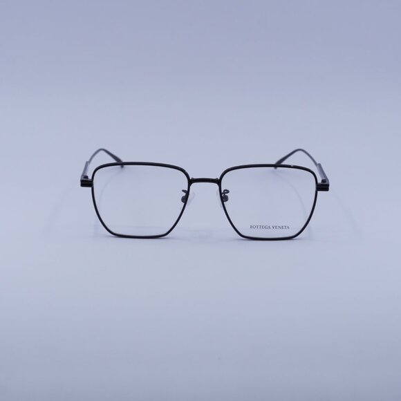 Bottega Veneta BV1015O 001 Eyeglasses Black 52mm Square Frame - Picture 4 of 10